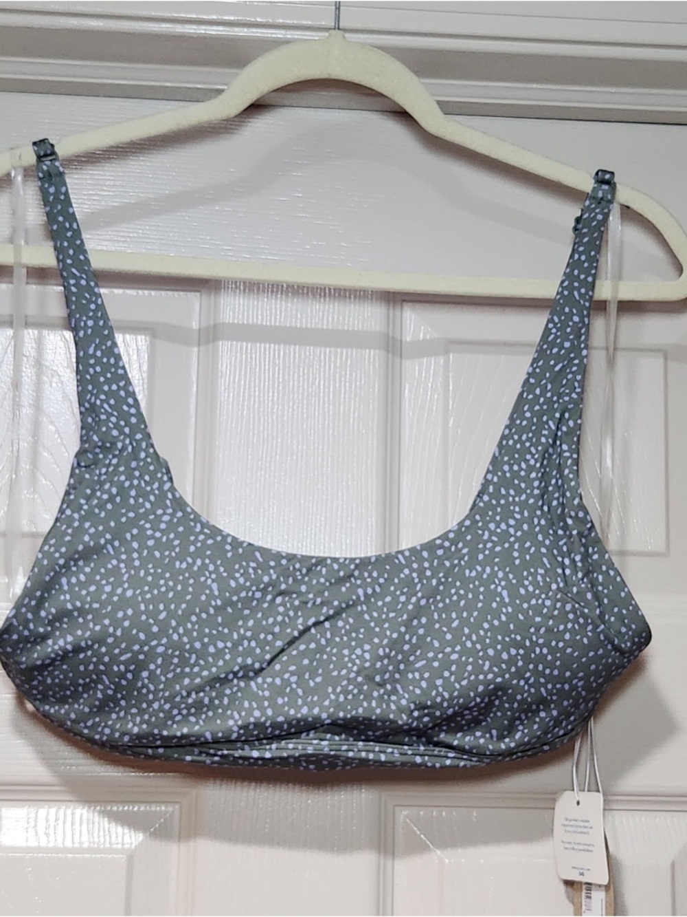 NWT Prana Women's Shoreline Bikini Top Swim Beach Recycled UPF50 Summer Vacation - Picture 3 of 7